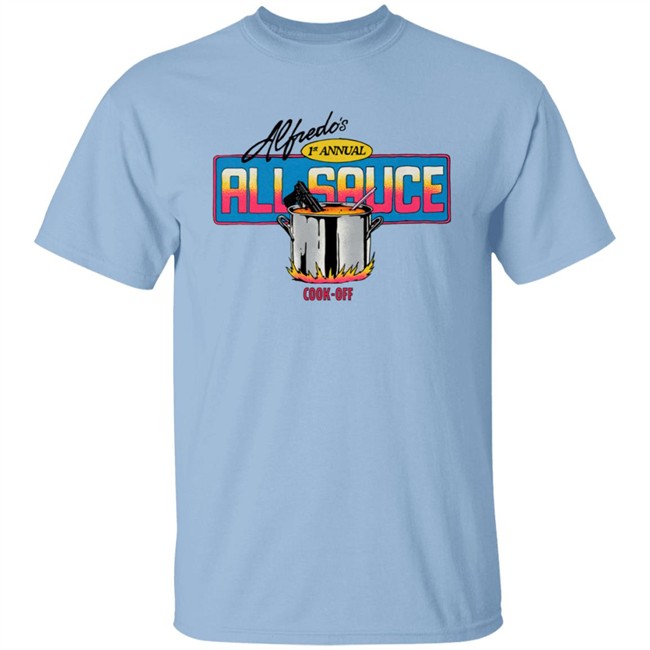 Hypebeast Merch Freddie Gibbs The Alchemist Alfredo's Sauce Cook Off Tee Shirt Hypebeast Merch Freddie Gibbs The Alchemist Alfredo's Sauce Cook Off Tee Shirt
