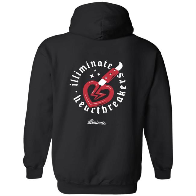 Illiminate Merch Heart Breakers Illiminate Hoodie Illiminate Merch Heart Breakers Illiminate Hoodie