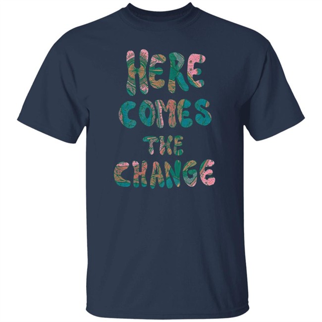 Kesha Store Merch Here Comes The Change Tee Shirt Kesha Store Merch Here Comes The Change Tee Shirt