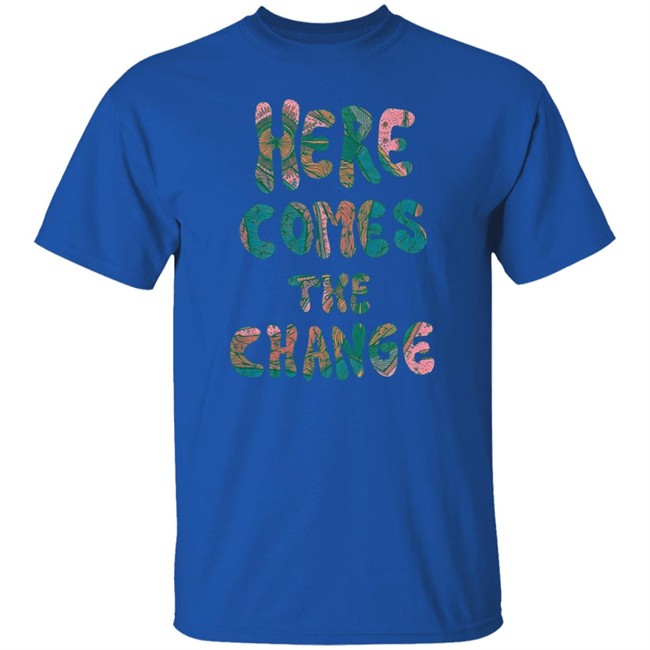 Kesha Store Merch Here Comes The Change Tee Shirt Kesha Store Merch Here Comes The Change Tee Shirt