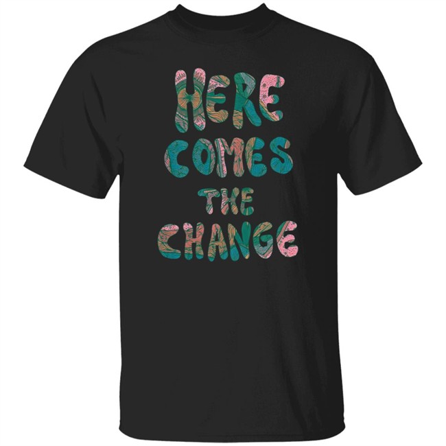 Kesha Store Merch Here Comes The Change Tee Shirt