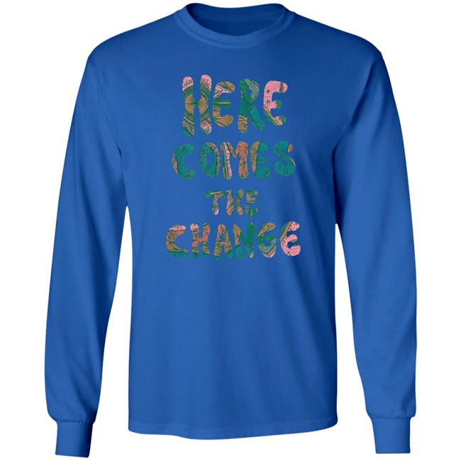 Kesha Store Merch Here Comes The Change Tee Shirt Kesha Store Merch Here Comes The Change Tee Shirt