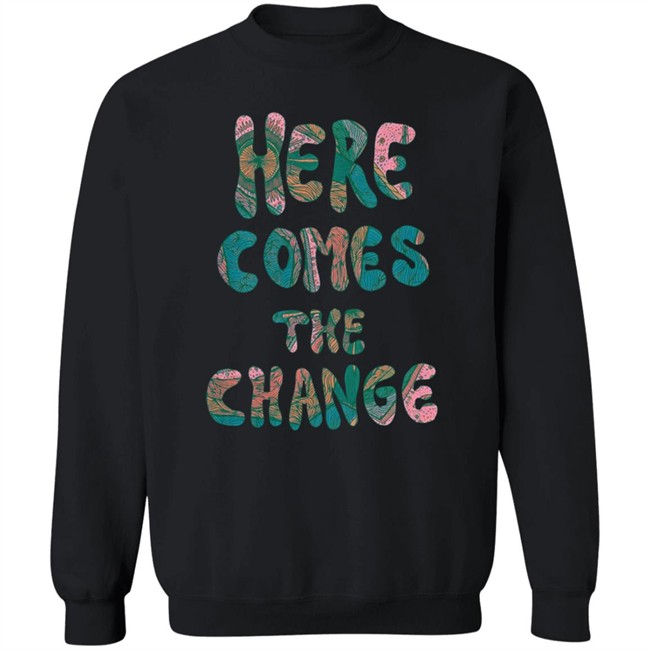 Kesha Store Merch Here Comes The Change Tee Shirt Kesha Store Merch Here Comes The Change Tee Shirt
