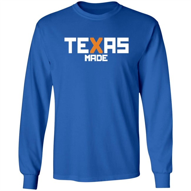 Texas Made Sam Ehlinger Long Sleeve T Shirt Texas Made Sam Ehlinger Long Sleeve T Shirt