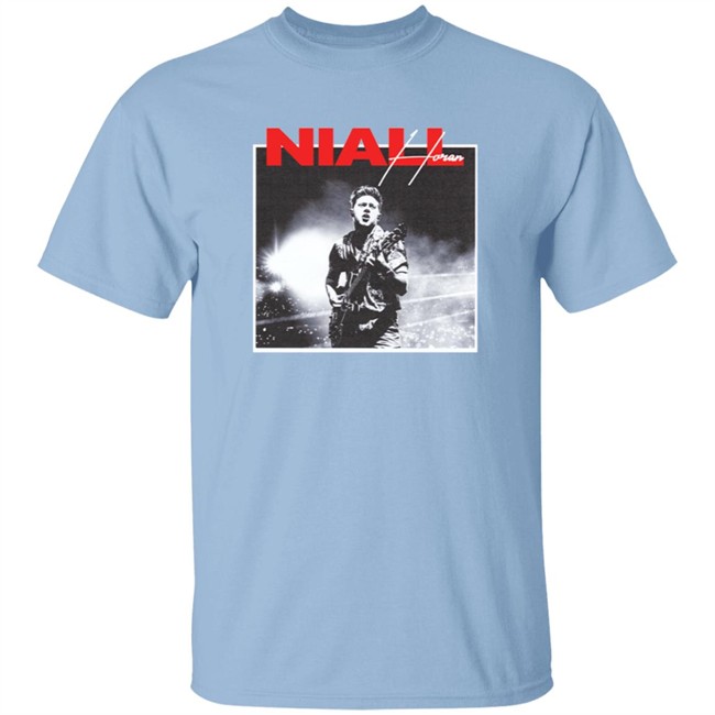 Niall Horan Merch Niall Stage Photo Tee Shirt Niall Horan Merch Niall Stage Photo Tee Shirt