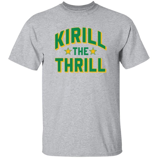 Barstoolstore Merch K The Thrill Tee Shirt Spittin Chiclets Kirill The Thrill Shirt