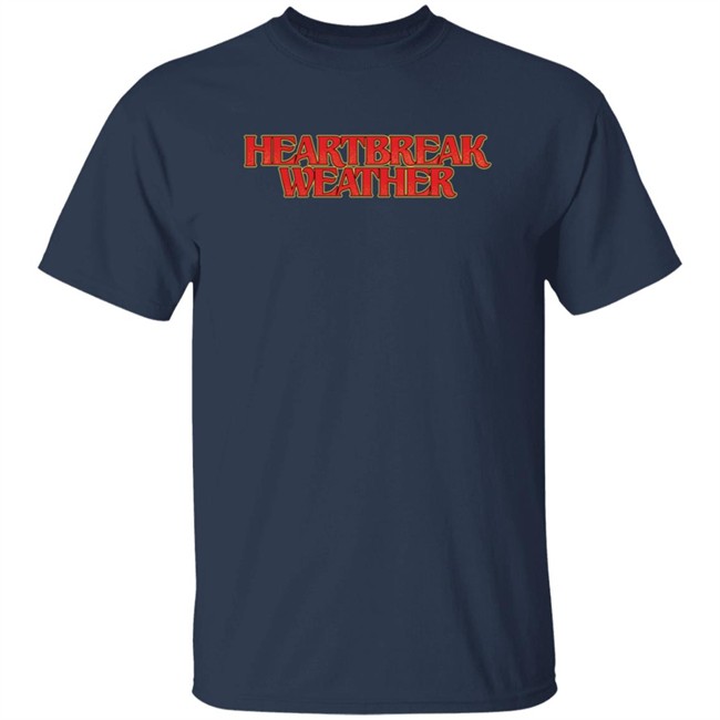 Niall Horan Merch Heartbreak Weather Navy Logo Tee Shirt