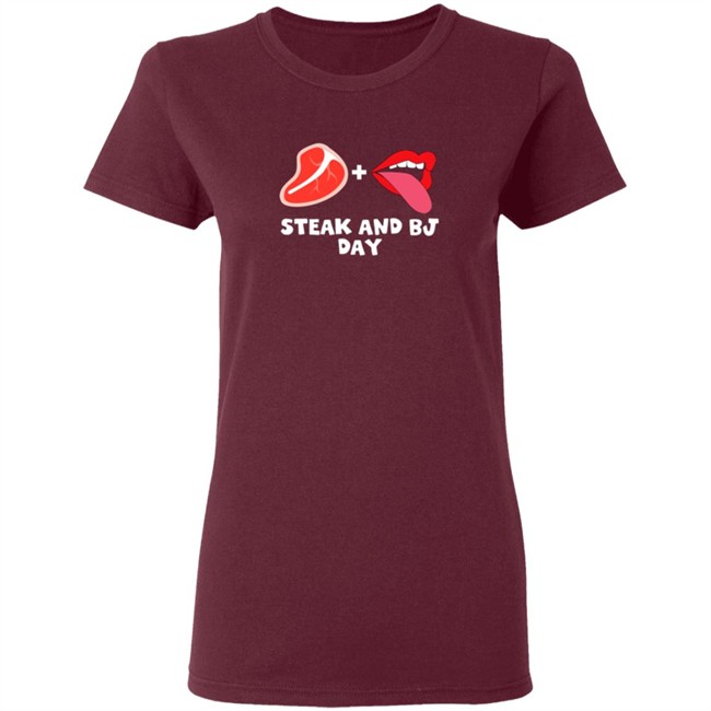 Steak And Bj Day Tee Shirt Steak And Bj Day Tee Shirt