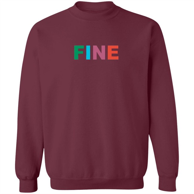 Hot Mulligan Merch Color Fine SweatShirt Hot Mulligan Merch Color Fine SweatShirt