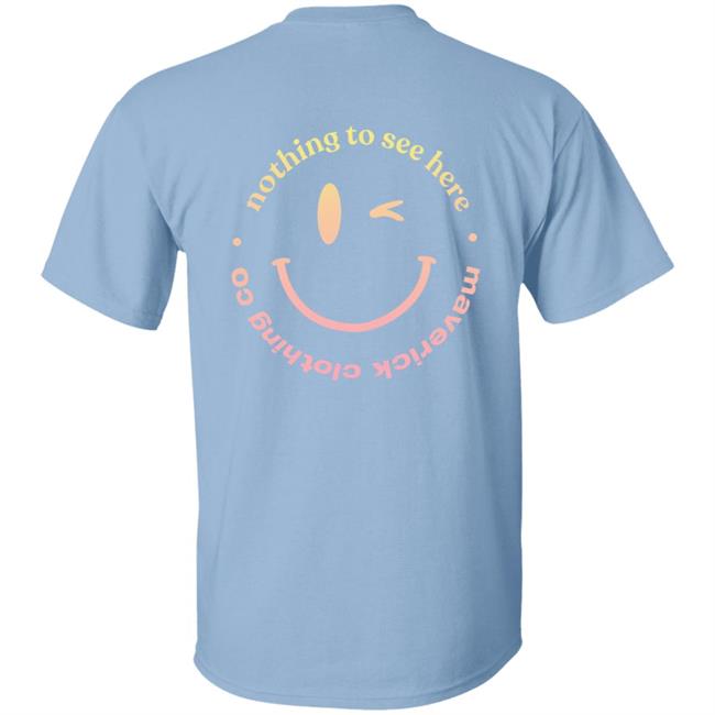 Maverick Merch Smiley Maverick Tee Shirt Maverick Merch Smiley Maverick Tee Shirt