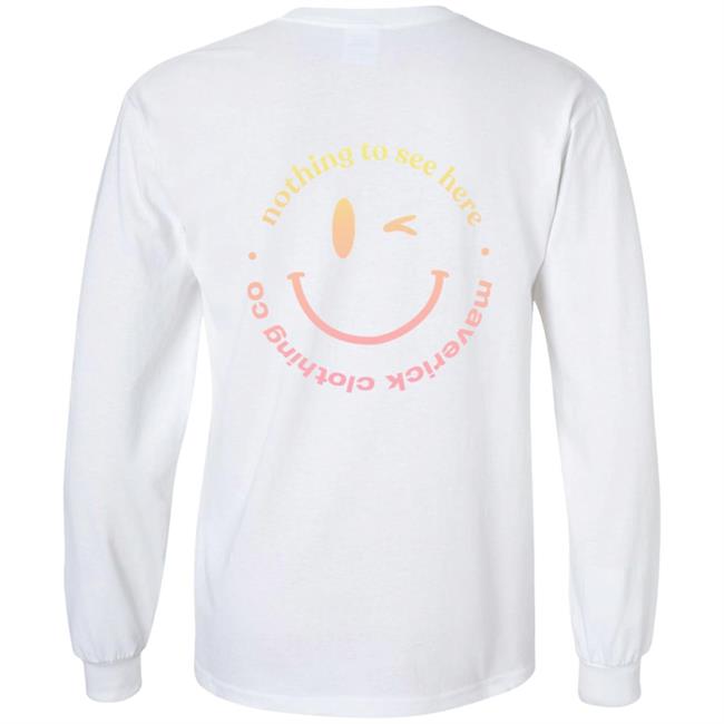 Maverick Merch Smiley Maverick Tee Shirt Maverick Merch Smiley Maverick Tee Shirt