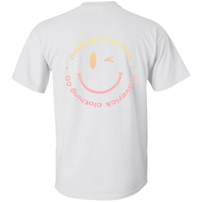Maverick Merch Smiley Maverick Tee Shirt Maverick Merch Smiley Maverick Tee Shirt