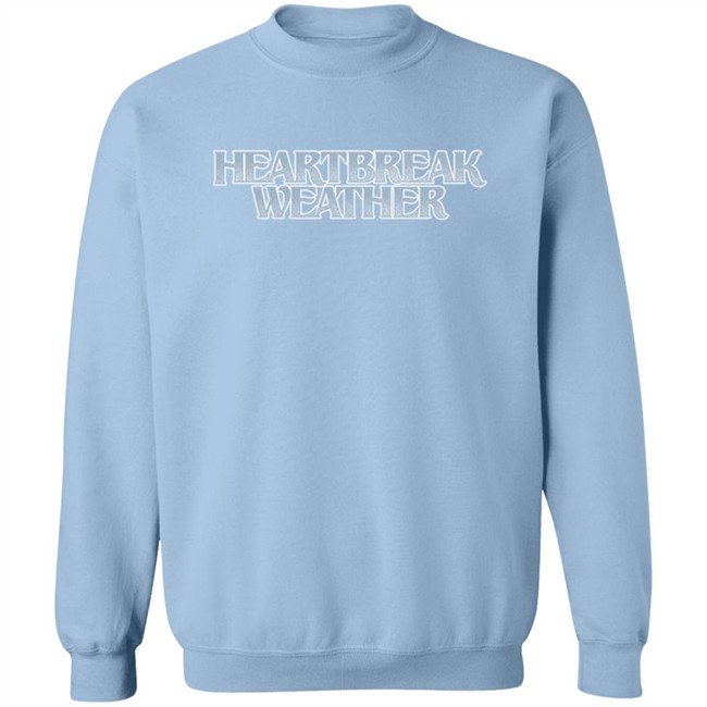 Niall Horan Merch Heartbreak Weather Sky Blue Sweatshirt