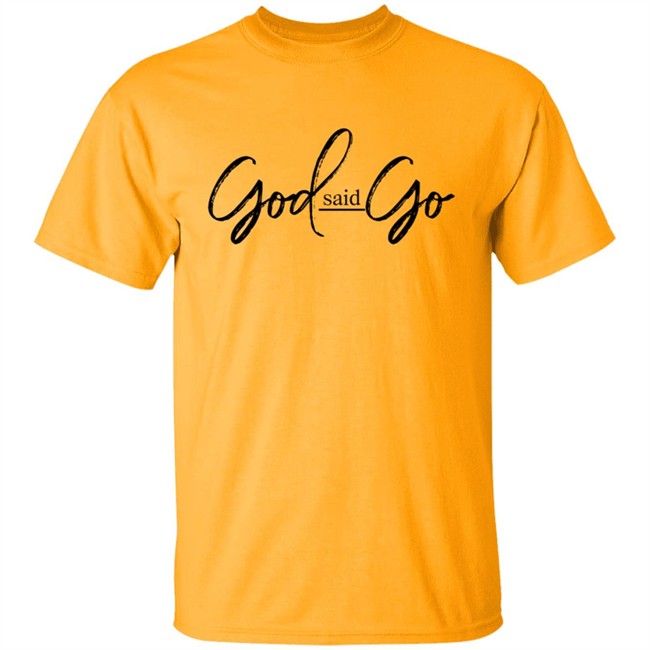 God Said Go Hoodie White God Said Go Hoodie White