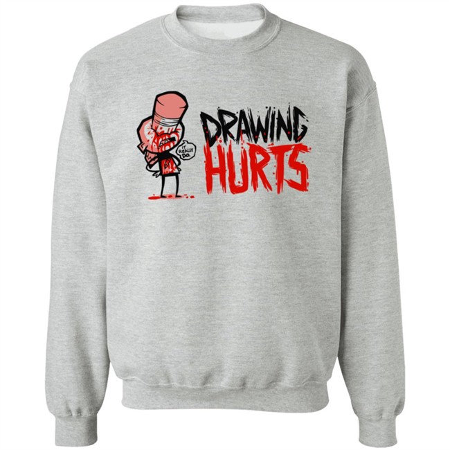 Zogi Corp Drawing Hurts Shirt Zogi Corp Drawing Hurts Shirt