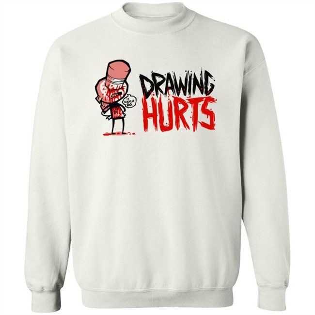 Zogi Corp Drawing Hurts Shirt Zogi Corp Drawing Hurts Shirt