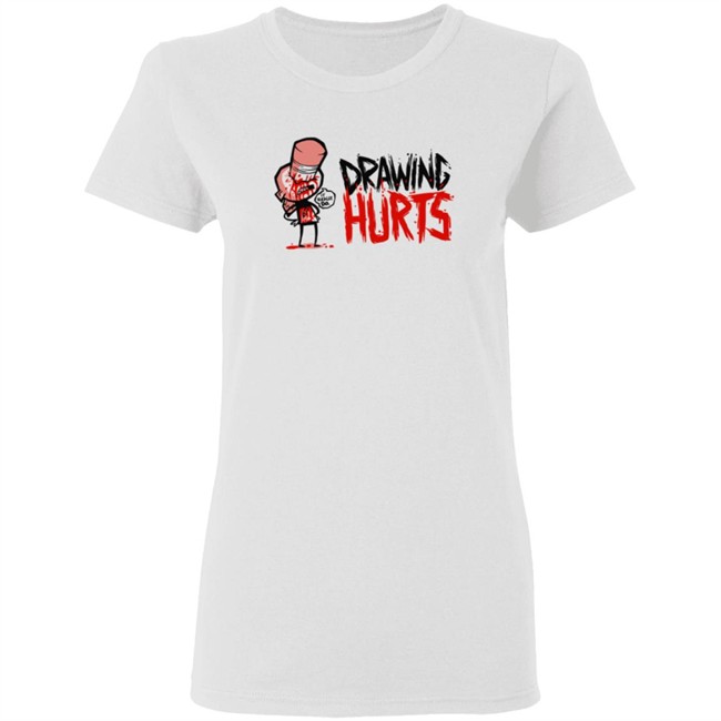 Zogi Corp Drawing Hurts Shirt Zogi Corp Drawing Hurts Shirt