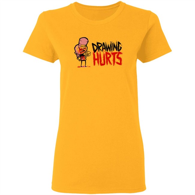 Zogi Corp Drawing Hurts Shirt Zogi Corp Drawing Hurts Shirt