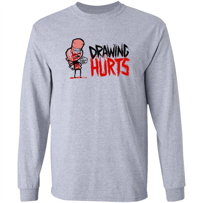 Zogi Corp Drawing Hurts Shirt Zogi Corp Drawing Hurts Shirt