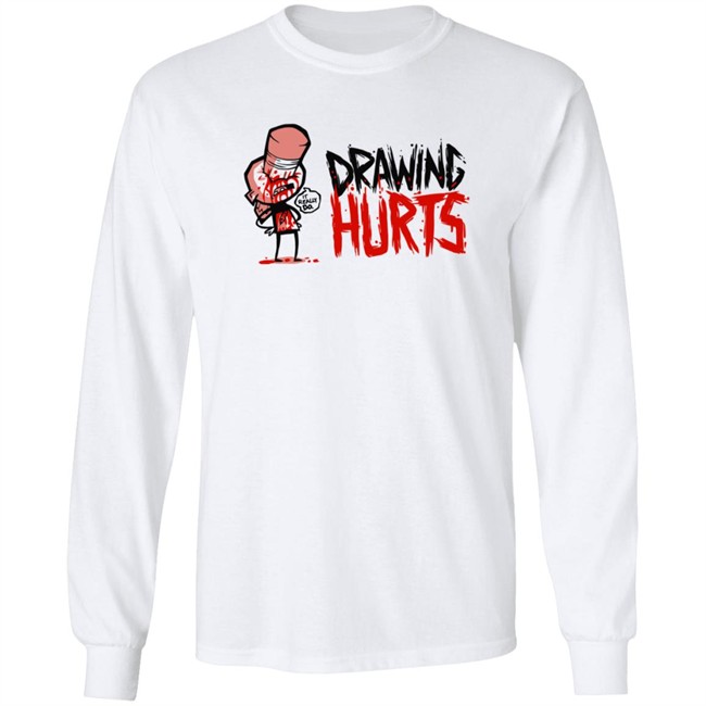 Zogi Corp Drawing Hurts Shirt Zogi Corp Drawing Hurts Shirt