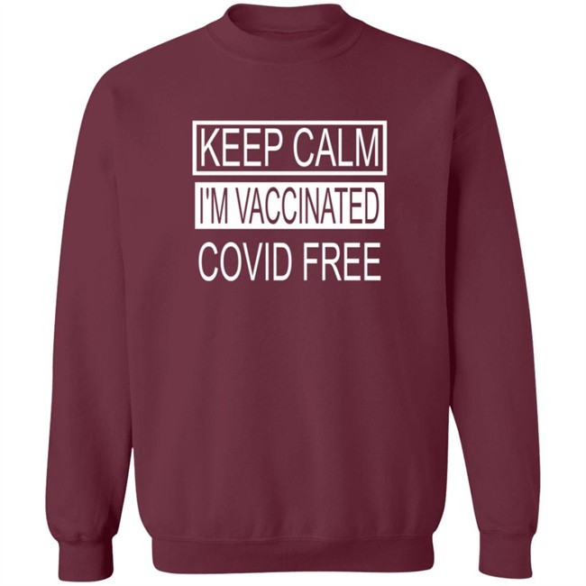 Keep Calm I'm Vaccinated Covid Shirt Keep Calm I'm Vaccinated Covid Shirt