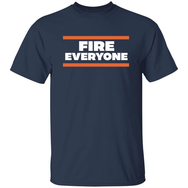 Fire Everyone Bears T Shirt Drunkkhalilmack
