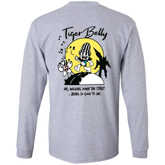 Tigerbelly Merch Walking Down The Street Long Sleeve T Shirt Tigerbelly Merch Walking Down The Street Long Sleeve T Shirt