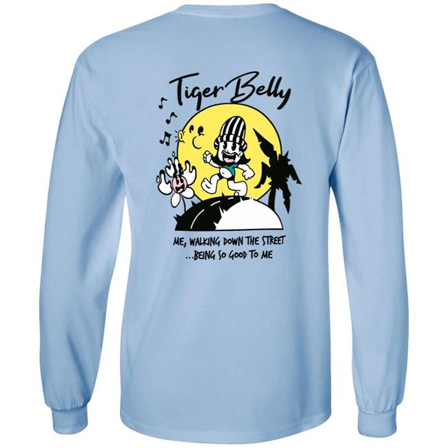 Tigerbelly Merch Walking Down The Street Long Sleeve T Shirt Tigerbelly Merch Walking Down The Street Long Sleeve T Shirt