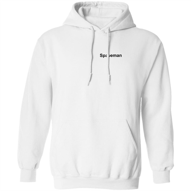 Nick Jonas Merch Spaceman White Hoodie