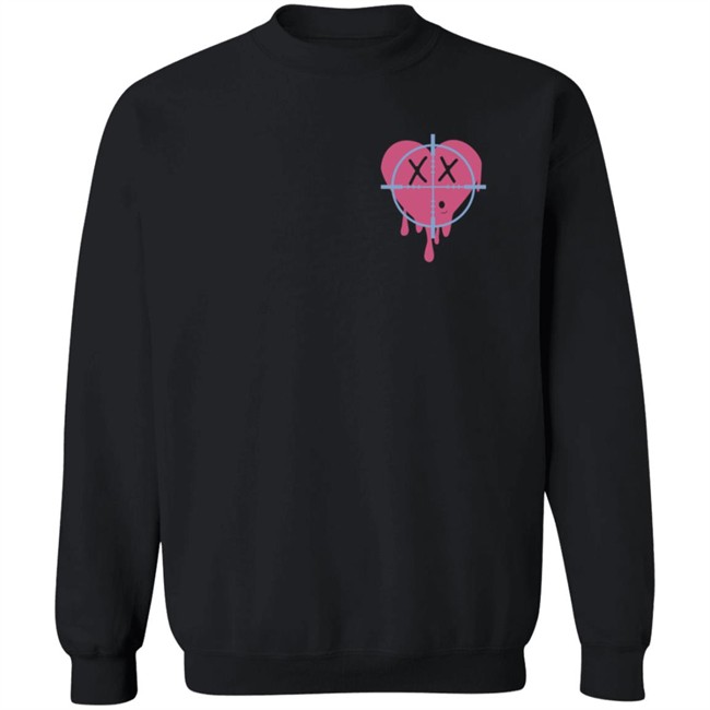 Merch Labs Heart JazzyGuns Hoodie Merch Labs Heart JazzyGuns Hoodie