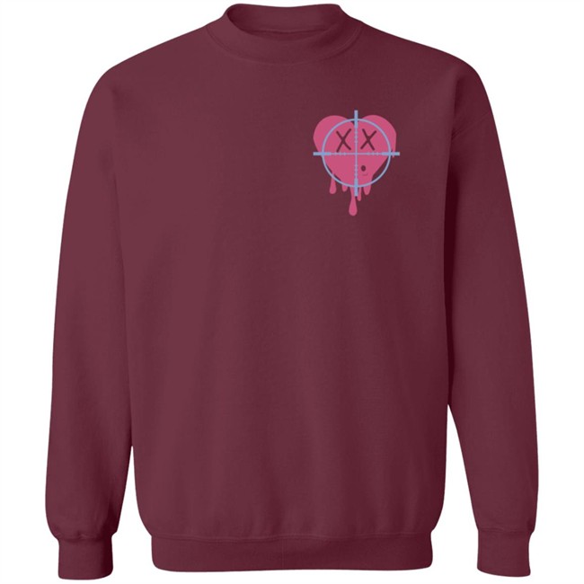 Merch Labs Heart JazzyGuns Hoodie Merch Labs Heart JazzyGuns Hoodie