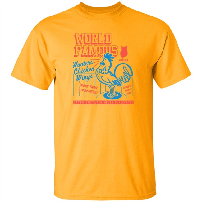 Hooters Shop Hooters World Famous Chicken T Shirt Hooters Shop Hooters World Famous Chicken T Shirt