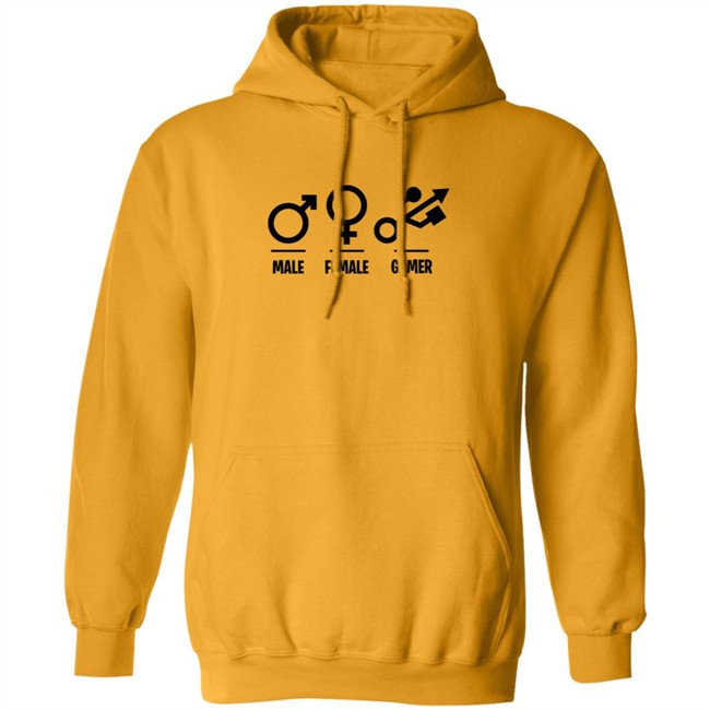 Male Female Gamer T Shirt Male Female Gamer T Shirt