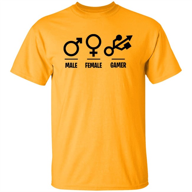 Male Female Gamer T Shirt
