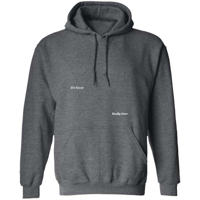 Johnny Orlando Merch Inro Its Never Really Over Blue Sweatshirt Johnny Orlando Merch Inro Its Never Really Over Blue Sweatshirt