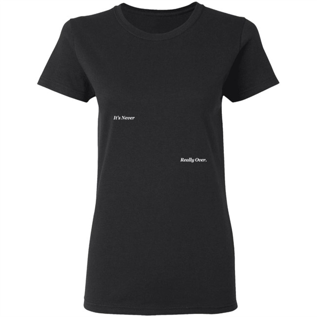 Johnny Orlando Merch Inro Its Never Really Over Blue Sweatshirt Johnny Orlando Merch Inro Its Never Really Over Blue Sweatshirt