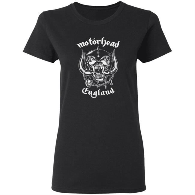 Motorhead England Tee Shirt Adrian Newman Motorhead England Tee Shirt Adrian Newman