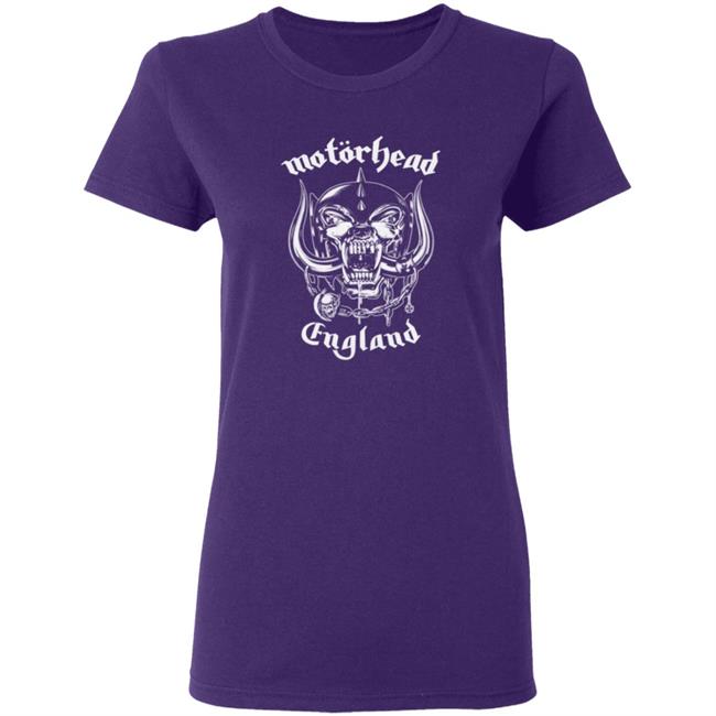 Motorhead England Tee Shirt Adrian Newman Motorhead England Tee Shirt Adrian Newman