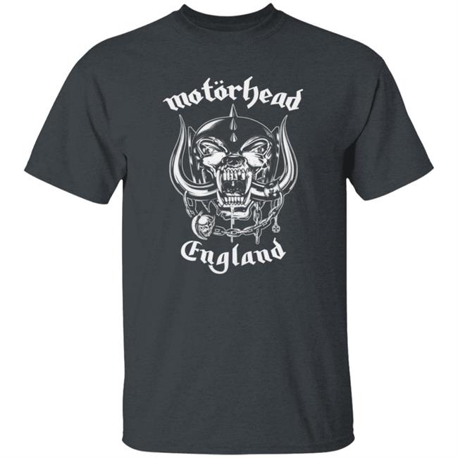 Motorhead England Tee Shirt Adrian Newman Motorhead England Tee Shirt Adrian Newman