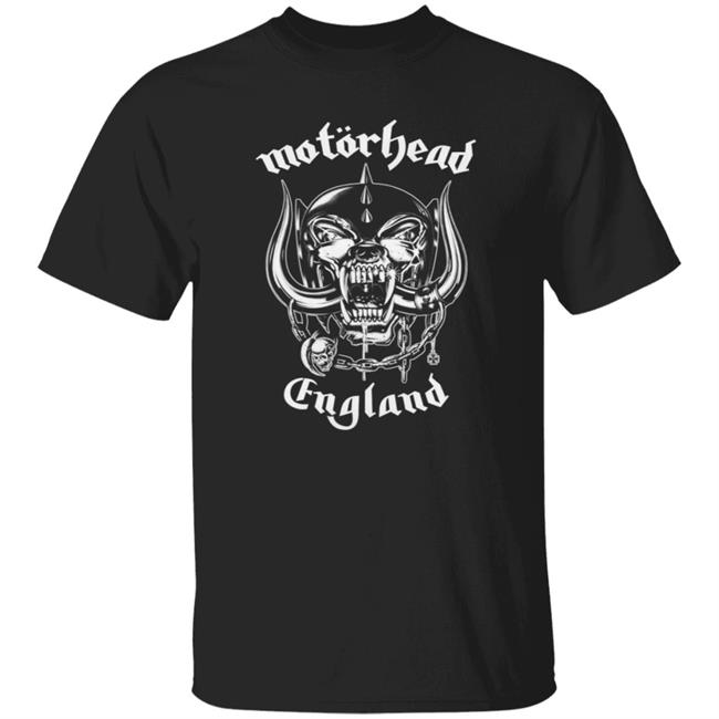 Motorhead England Tee Shirt Adrian Newman