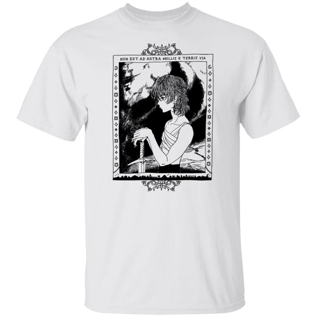 Non Est Ad Astra Mollis E Teris Via Shirt Zzzroadkill