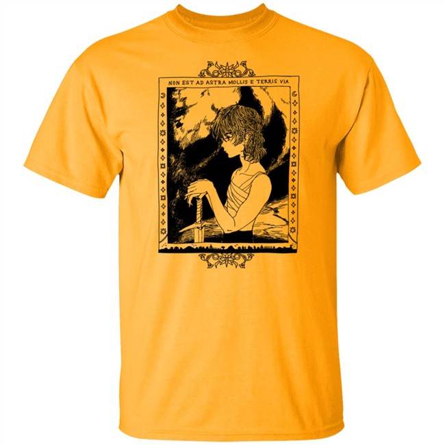 Non Est Ad Astra Mollis E Teris Via Shirt Zzzroadkill Non Est Ad Astra Mollis E Teris Via Shirt Zzzroadkill