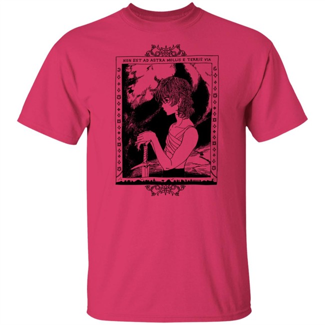 Non Est Ad Astra Mollis E Teris Via Shirt Zzzroadkill Non Est Ad Astra Mollis E Teris Via Shirt Zzzroadkill