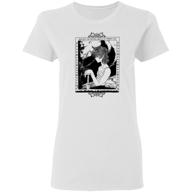 Non Est Ad Astra Mollis E Teris Via Shirt Zzzroadkill Non Est Ad Astra Mollis E Teris Via Shirt Zzzroadkill