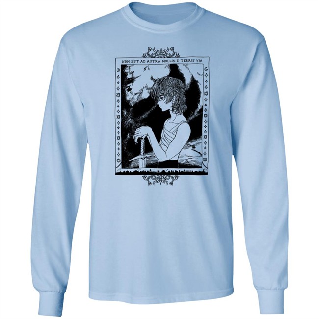 Non Est Ad Astra Mollis E Teris Via Shirt Zzzroadkill Non Est Ad Astra Mollis E Teris Via Shirt Zzzroadkill