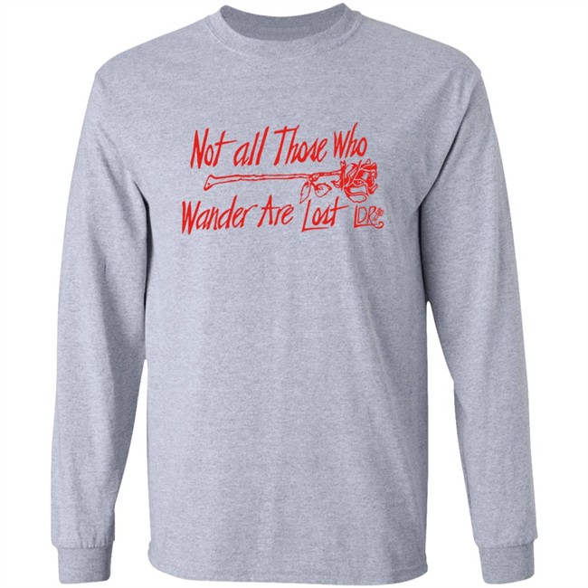 Lana Del Rey Merch Not All Those Who Wander Tee Shirt Lana Del Rey Merch Not All Those Who Wander Tee Shirt