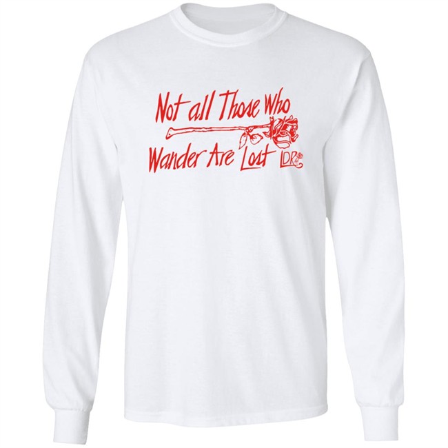 Lana Del Rey Merch Not All Those Who Wander Tee Shirt Lana Del Rey Merch Not All Those Who Wander Tee Shirt