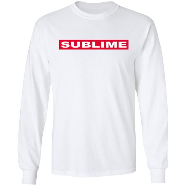 Sublime Merch Sublime Logo Longsleeve T Shirt