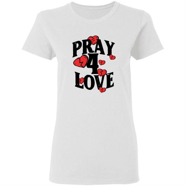 The Bottom Boy Survivor Merch P4l White Tee Shirt Pray 4 Love Shirt The Bottom Boy Survivor Merch P4l White Tee Shirt Pray 4 Love Shirt