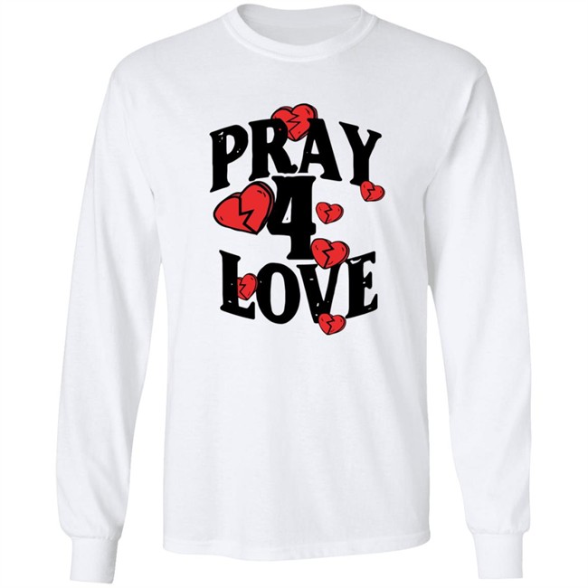 The Bottom Boy Survivor Merch P4l White Tee Shirt Pray 4 Love Shirt The Bottom Boy Survivor Merch P4l White Tee Shirt Pray 4 Love Shirt
